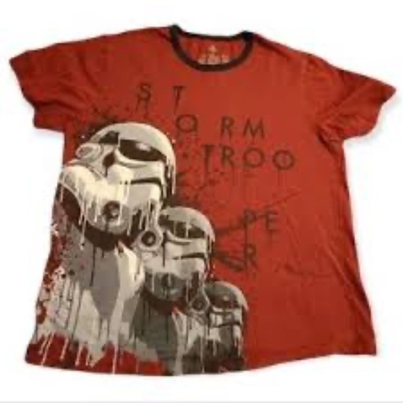 Disney Store Men's Star Wars Storm Trooper Short Sleeve T-Shirt - Picture 1 of 5